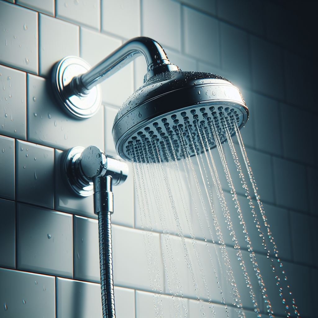 A low-flow showerhead.
